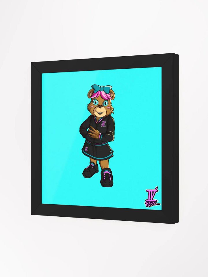 Standing Girl Bear Poster product image (2)