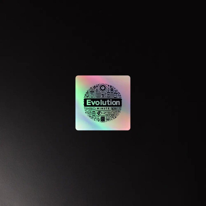 Evolutionary Holographic Tech Sticker Set product image (4)