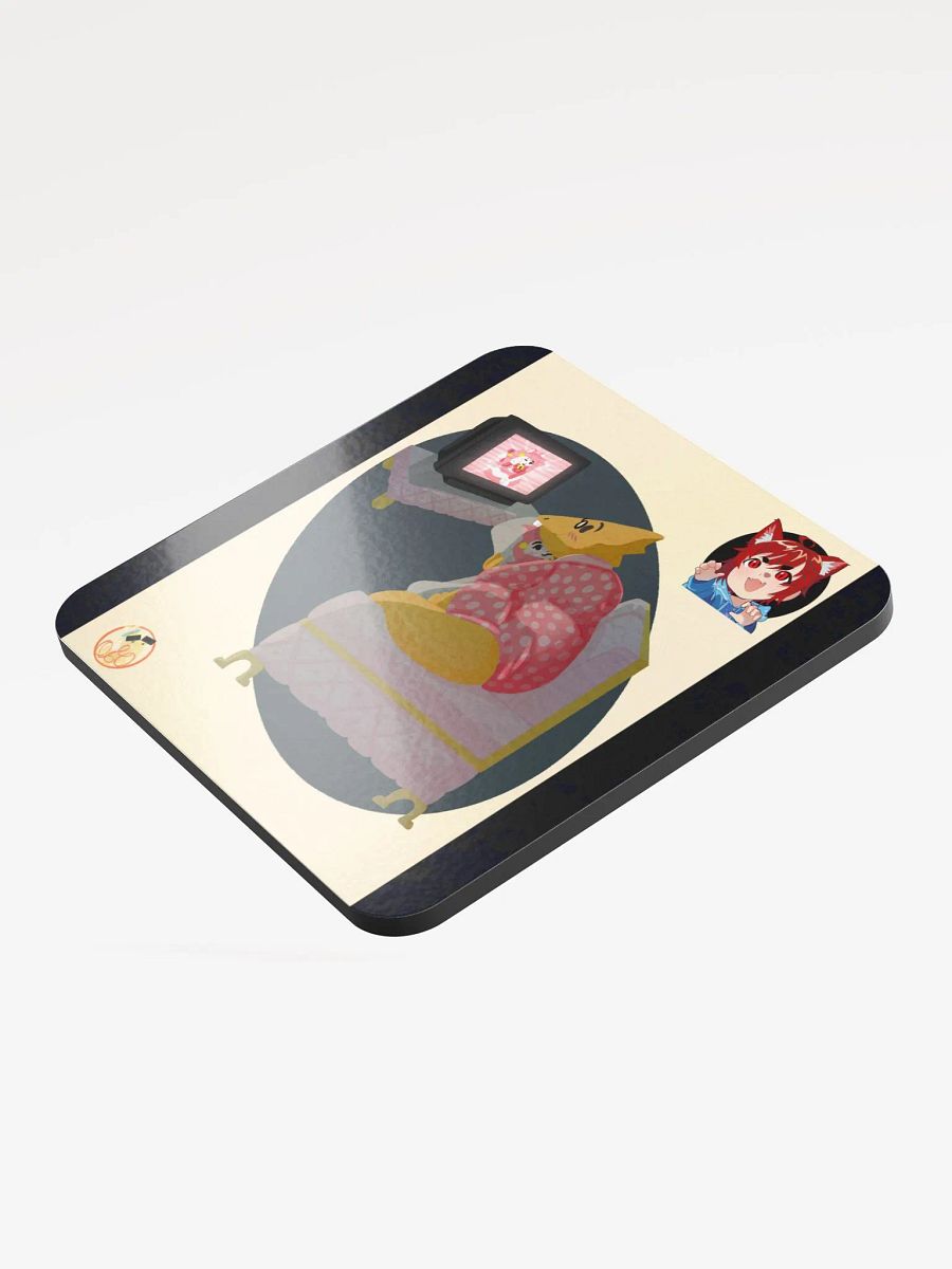 Relaxing Alphys - Coaster product image (3)