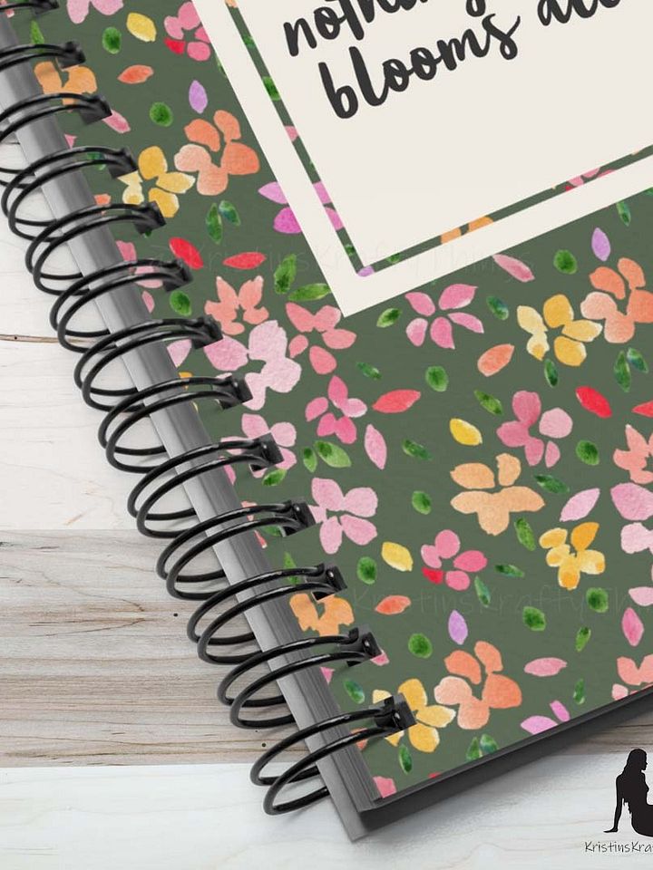 Be Patient with Yourself Inspirational Notebook product image (2)