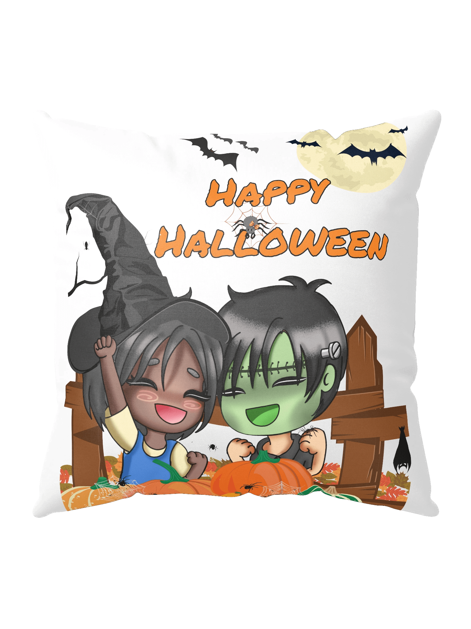 Halloween Pillow White product image (2)