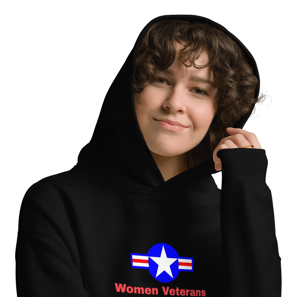 Women Veterans For Harris Hoodie product image (9)