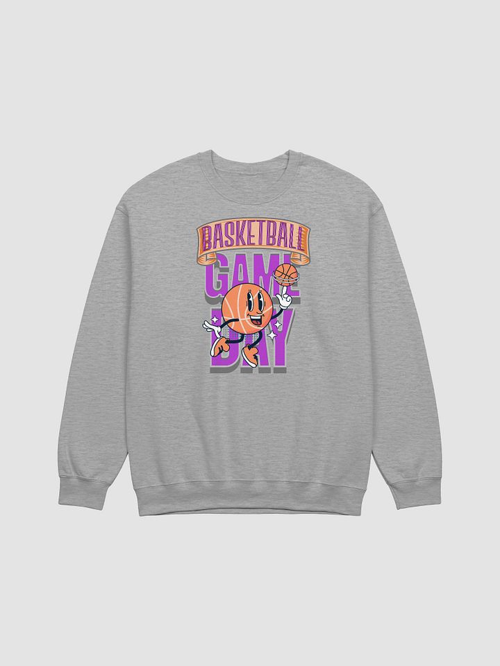 Game Day Basketball Fun Crewneck Sweatshirt product image (1)