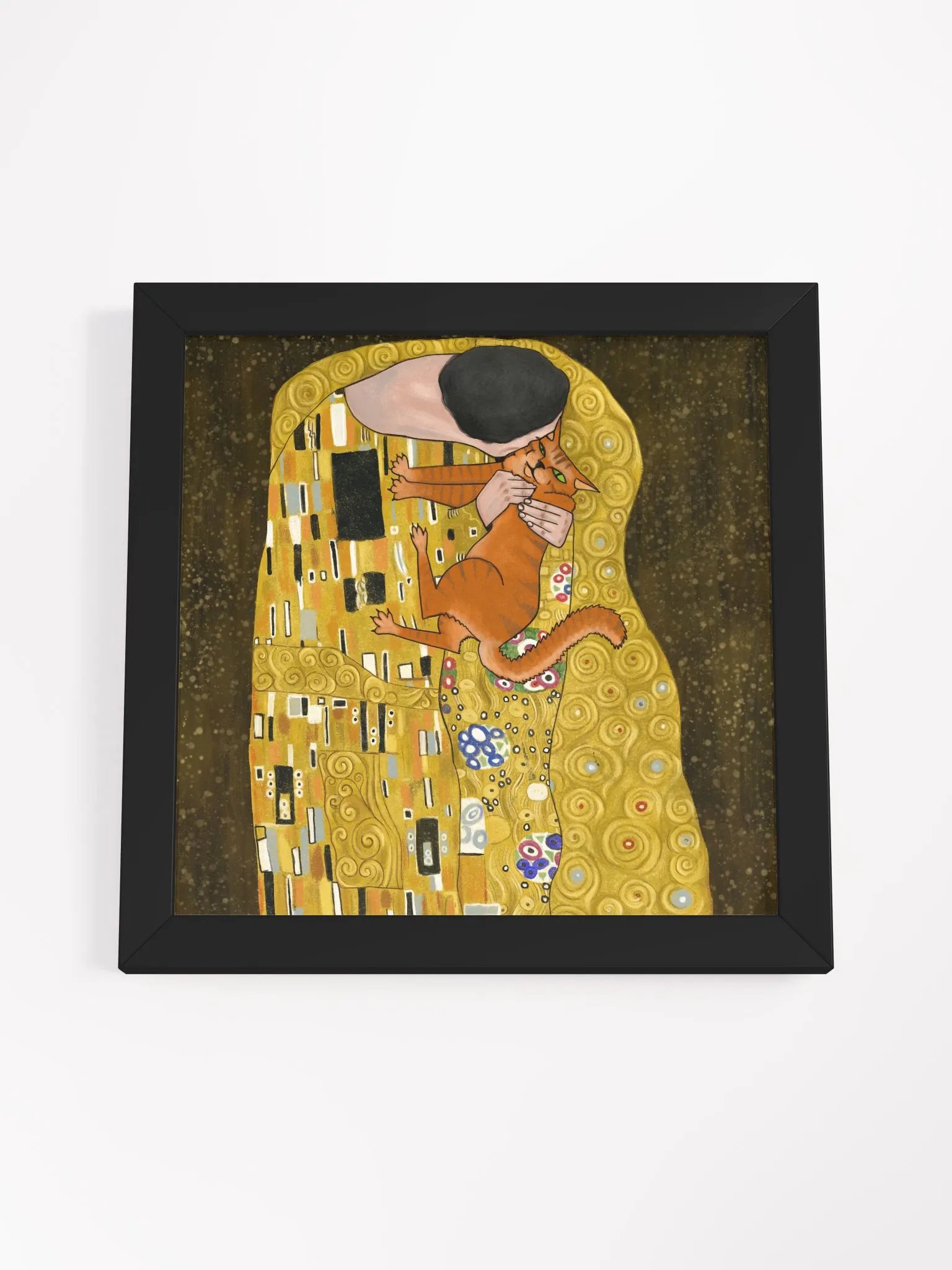 The Reluctant Kiss Framed Print product image (18)