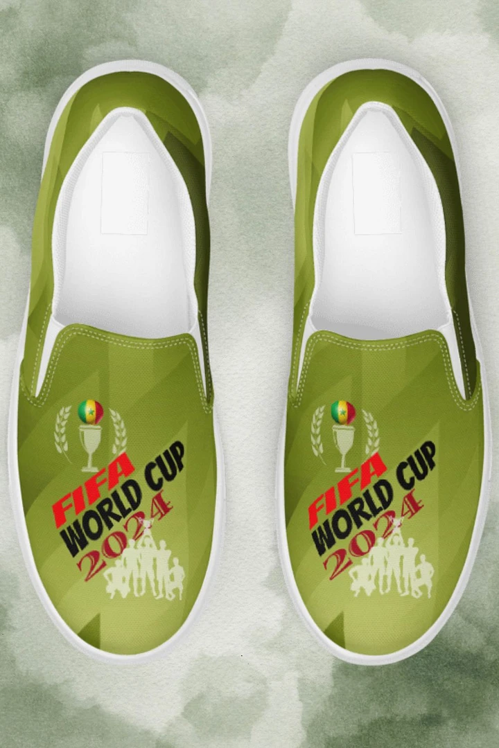 Fifa World Cup 2024 Spain All Over Print Slip On Shoes product image (1)