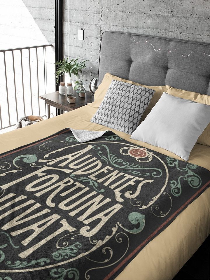 Audentes Fortuna Iuvat Blanket product image (2)