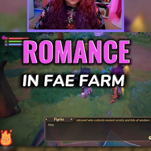 Everyone is pretty easy to romance in Fae Farm 😂

#FaeFarm
#TwitchANZ
#indiegames
#cozygames
#cozygamer
#cozygamesforpc
#cozy...