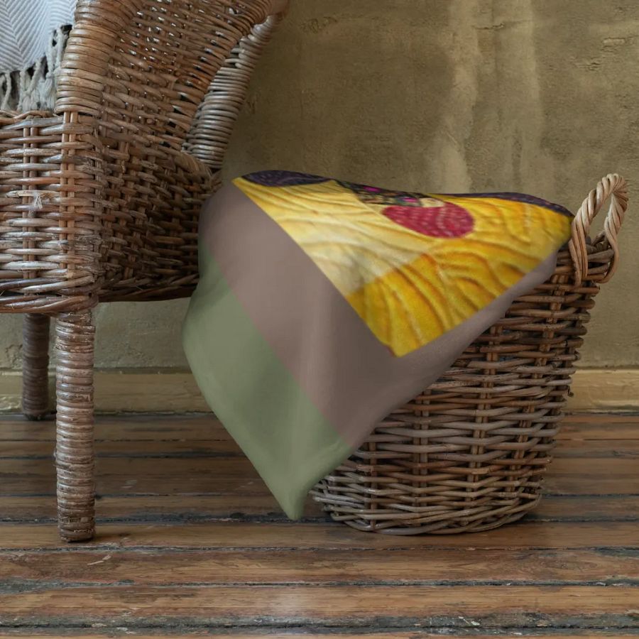 Country Chicken Plush Throw Blanket product image (7)
