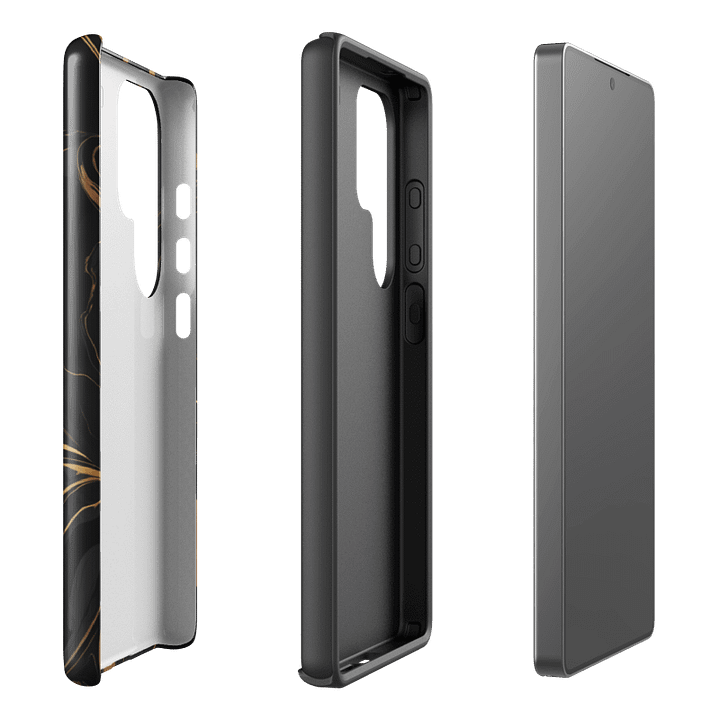 Tough Case for Samsung – Liquid Gold on Onyx product image (47)