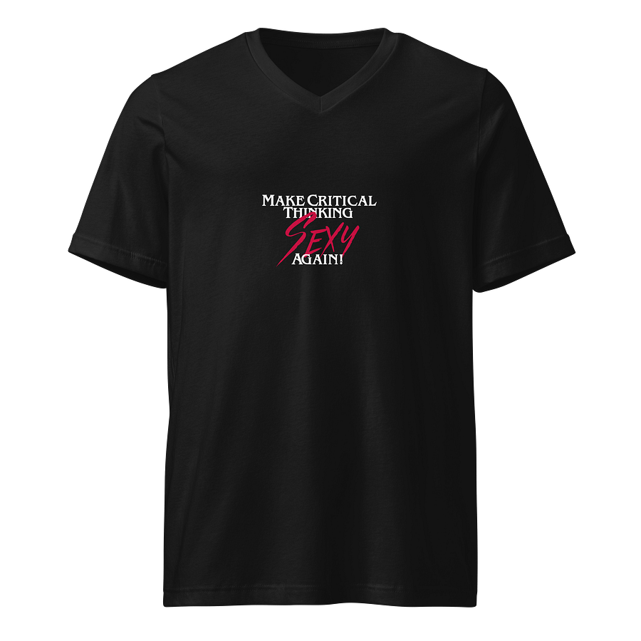 Make Critical Thinking Sexy Again! Men's Soft V-Neck product image (1)
