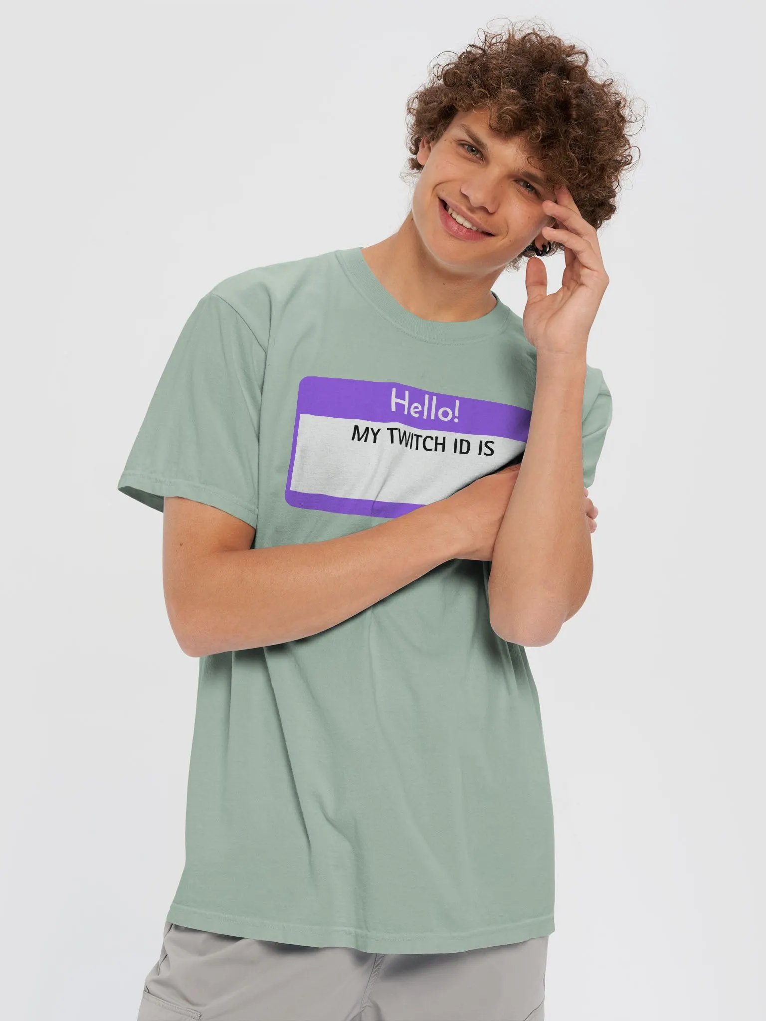 Hello! Twitch Viewer ID Badge product image (5)