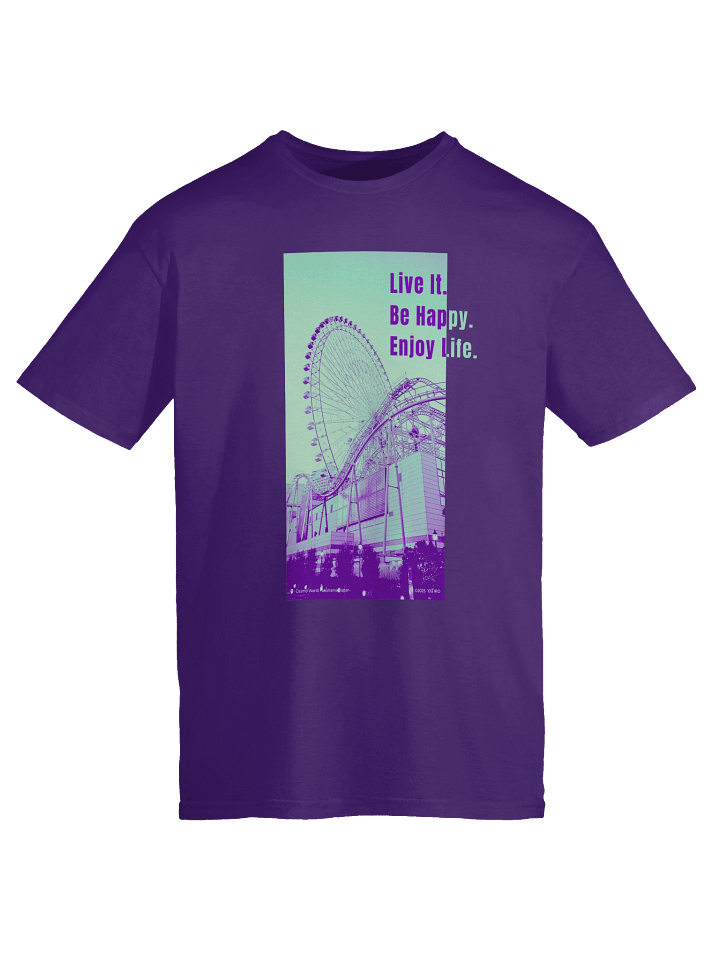 Live It. Be Happy. Enjoy Life. Unisex Tee product image (1)