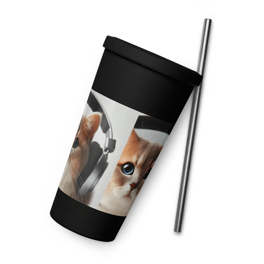 Cat Beats Insulated Tumbler product image (8)