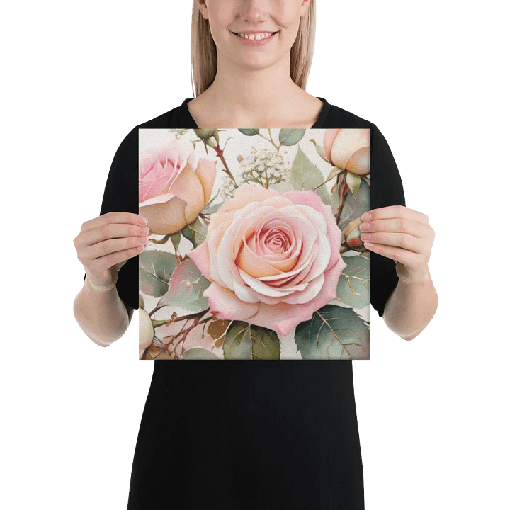 Golden Blush Bouquet Canvas product image (7)