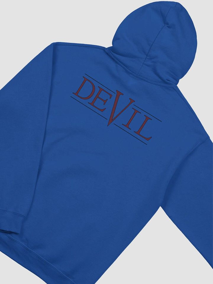 Good Vs Evil - God's In My Heart & The Devil's On My Back - Gildan Classic Hoodie product image (2)