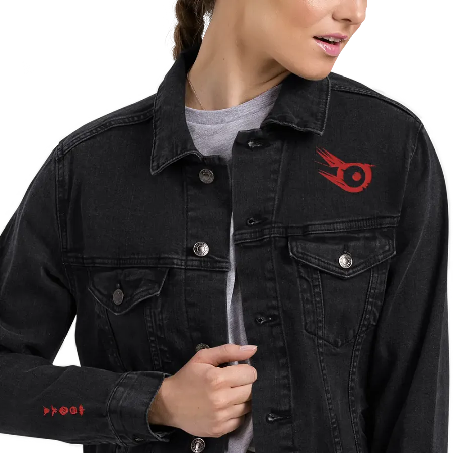 商品画像：FB County Men's Oversized Denim Jacket – Mi Gente Customs 1
