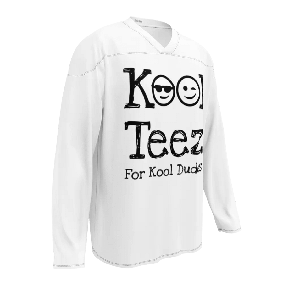 Hockey Jersey - For Kool Dudes Black product image (1)