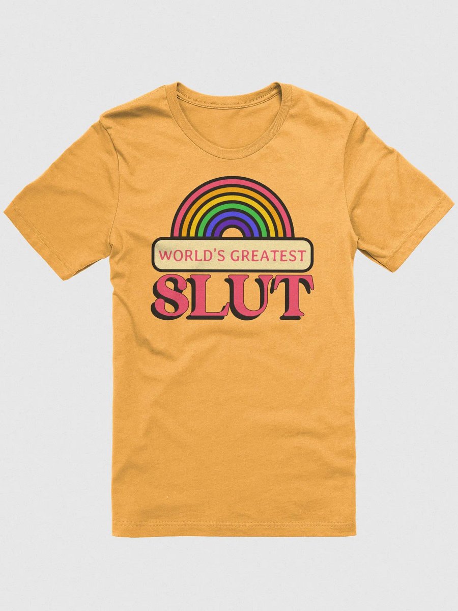 World's Greatest Slut supersoft unisex t-shirt product image (3)