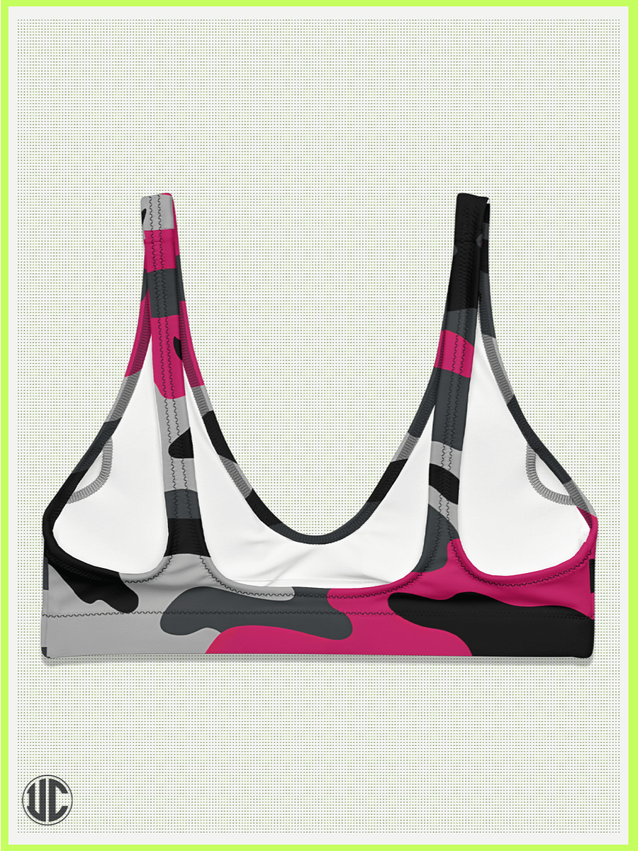 UnkoCon – Savage Pink Camo Bikini Top product image (2)