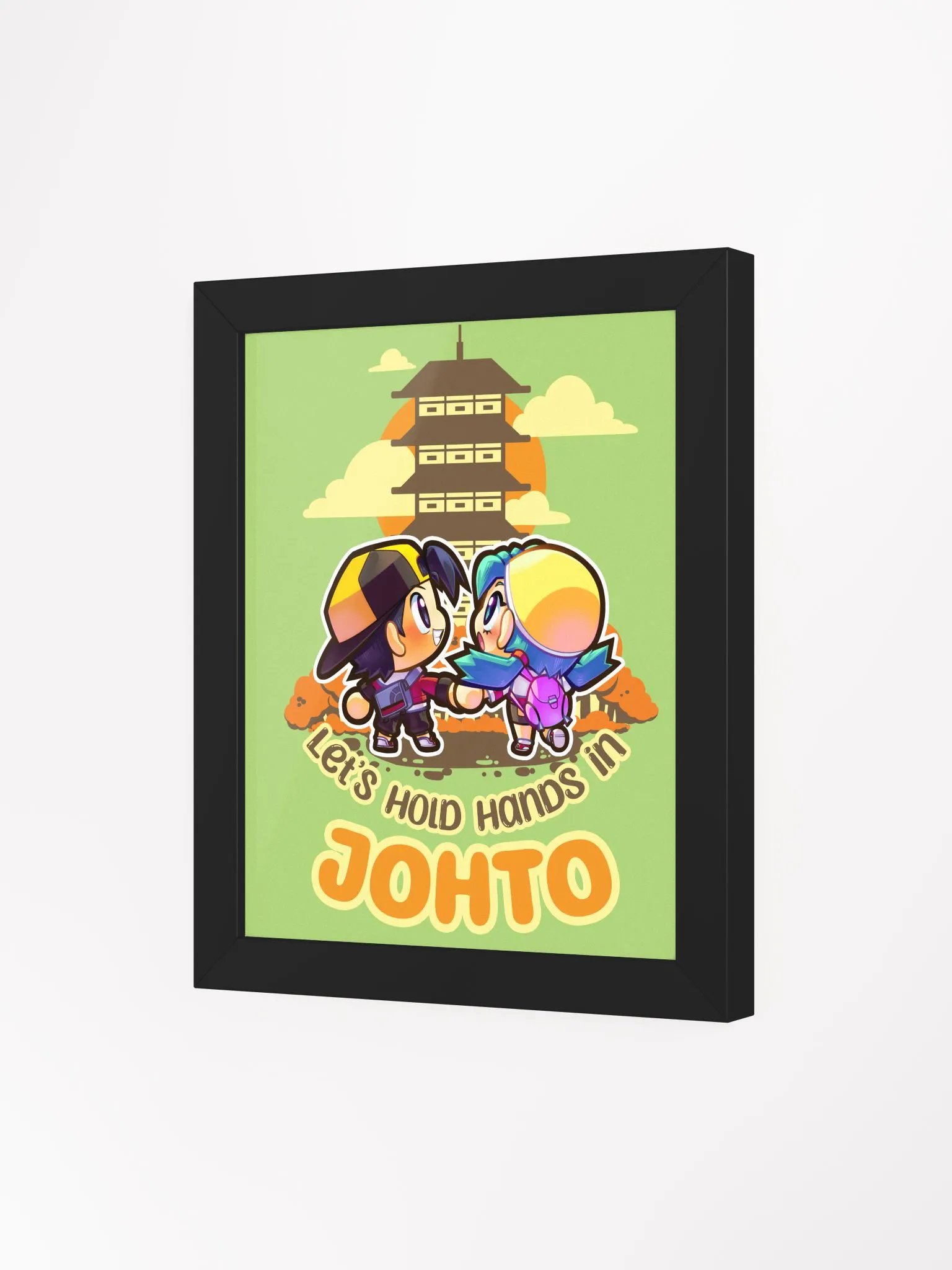 Let's Hold Hands in J Girl and Boy - Poster product image (9)