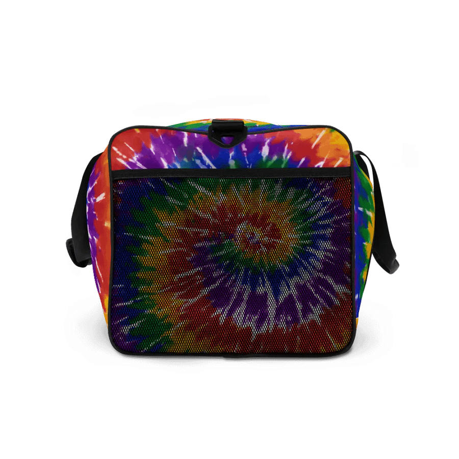 Rainbow tie dye duffle bag product image (7)