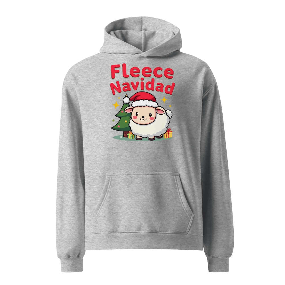 Fleece Navidad Oversized Hoodie product image (4)