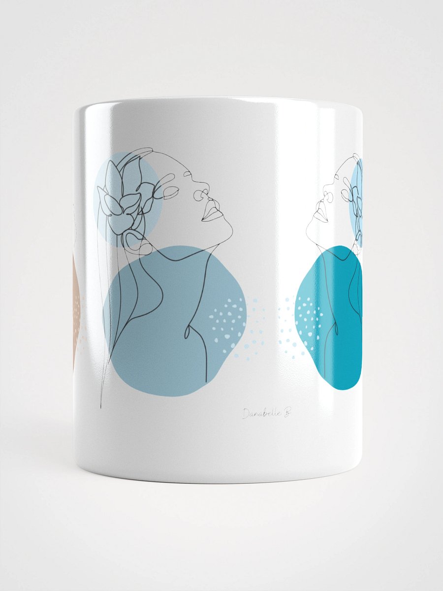 Mug Blanc Equilibre Femme Solaire - Joie en Mouvement - Idée Cadeau Raffiné product image (5)