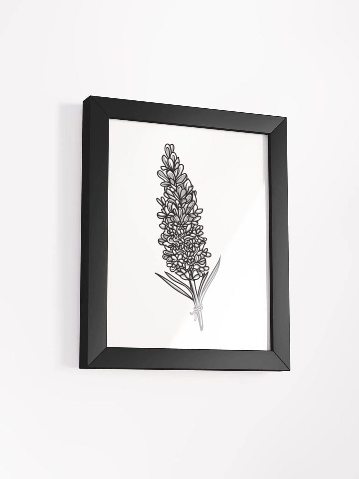 Soft Lavender Dream - Original Botanical Print product image (2)