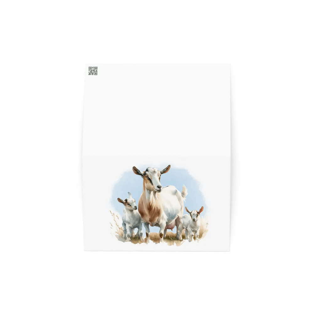 Nigerian Dwarf Mama - Greeting Card product image (3)