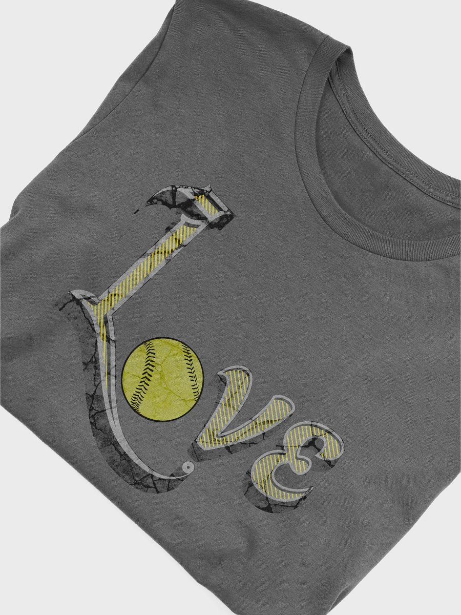 Love Softball Distressed Tee product image (3)
