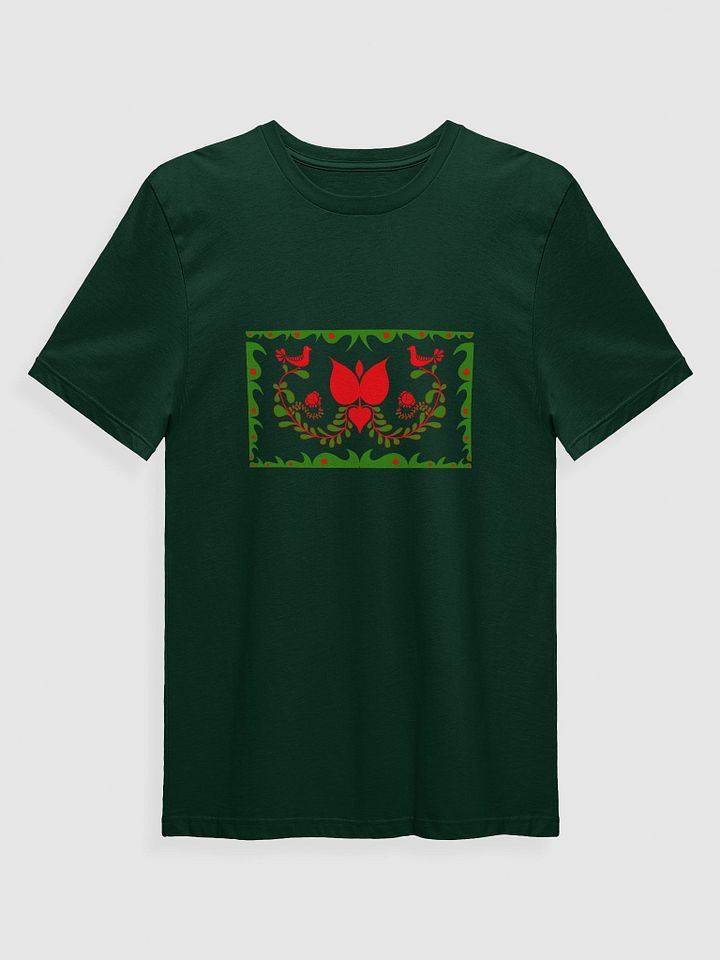 Symmetrical Hungarian Floral Serenade T-Shirt product image (1)