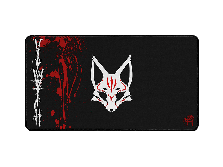 【VIXWYTCH】 Fox Mask Metal Desk Mat 12