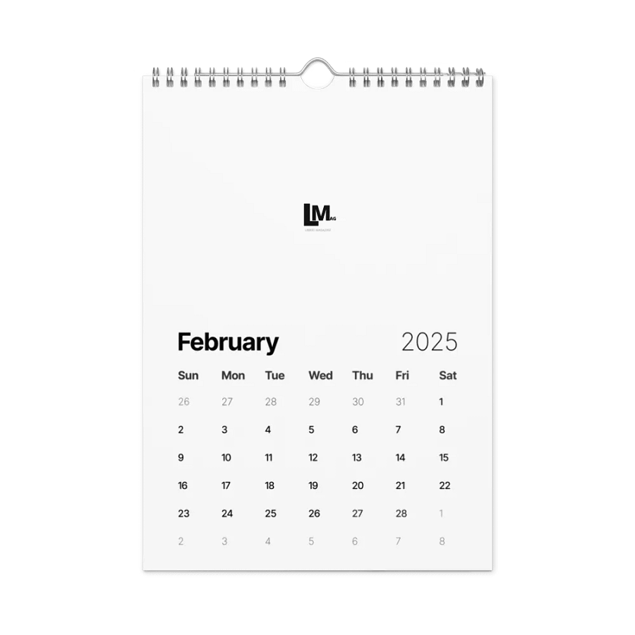 Customizable 2025 Wall Calendar product image (5)