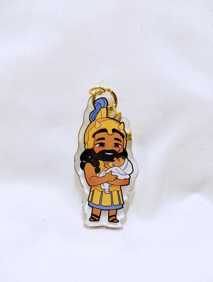 Hector and Astyanax Double-Sided Acrylic Charm product image (1)