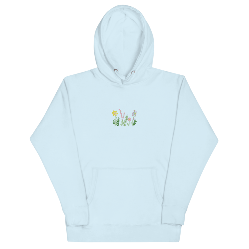 Flower Garden Embroidered Hoodie product image (6)