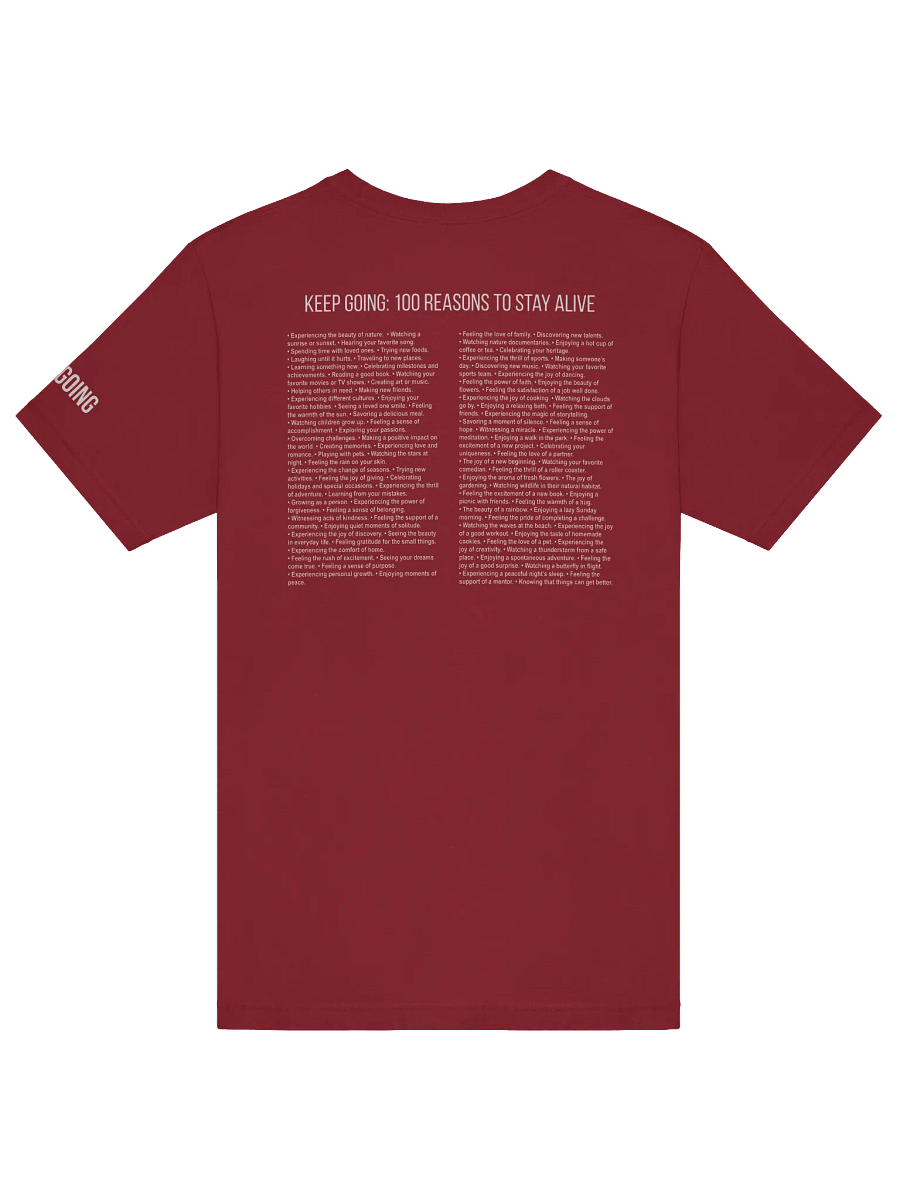 Keep Going Unisex T-Shirt product image (11)