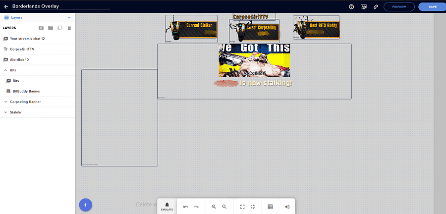Borderlands Layout (Streaming) product image (3)