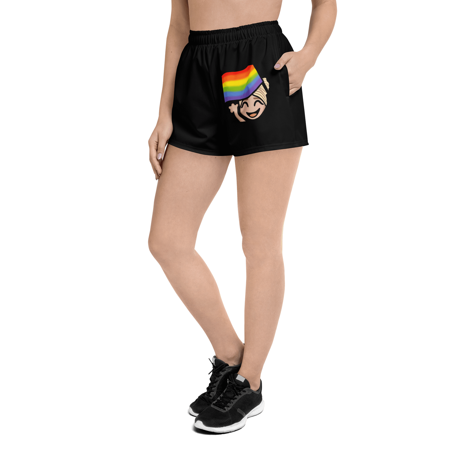 Pride Flag Unisex Shorts product image (2)