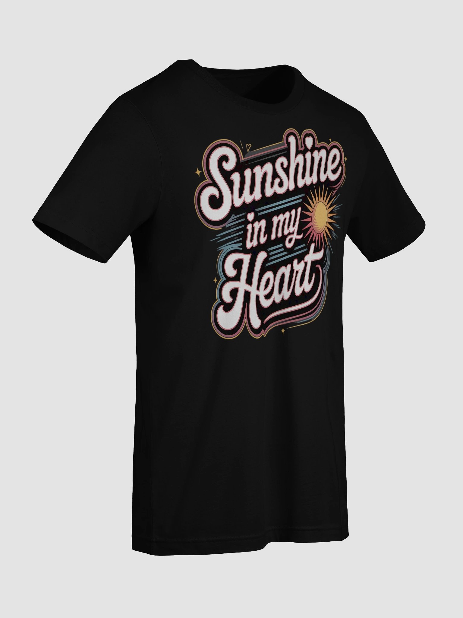 Radiant Sunshine Heart T-Shirt product image (84)