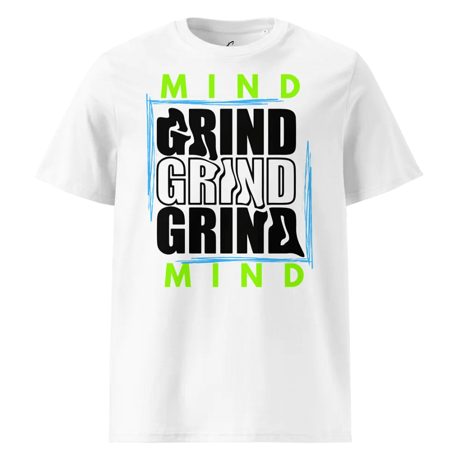 Mind Grind White - Stanley/Stella Organic Cotton T-Shirt product image (1)