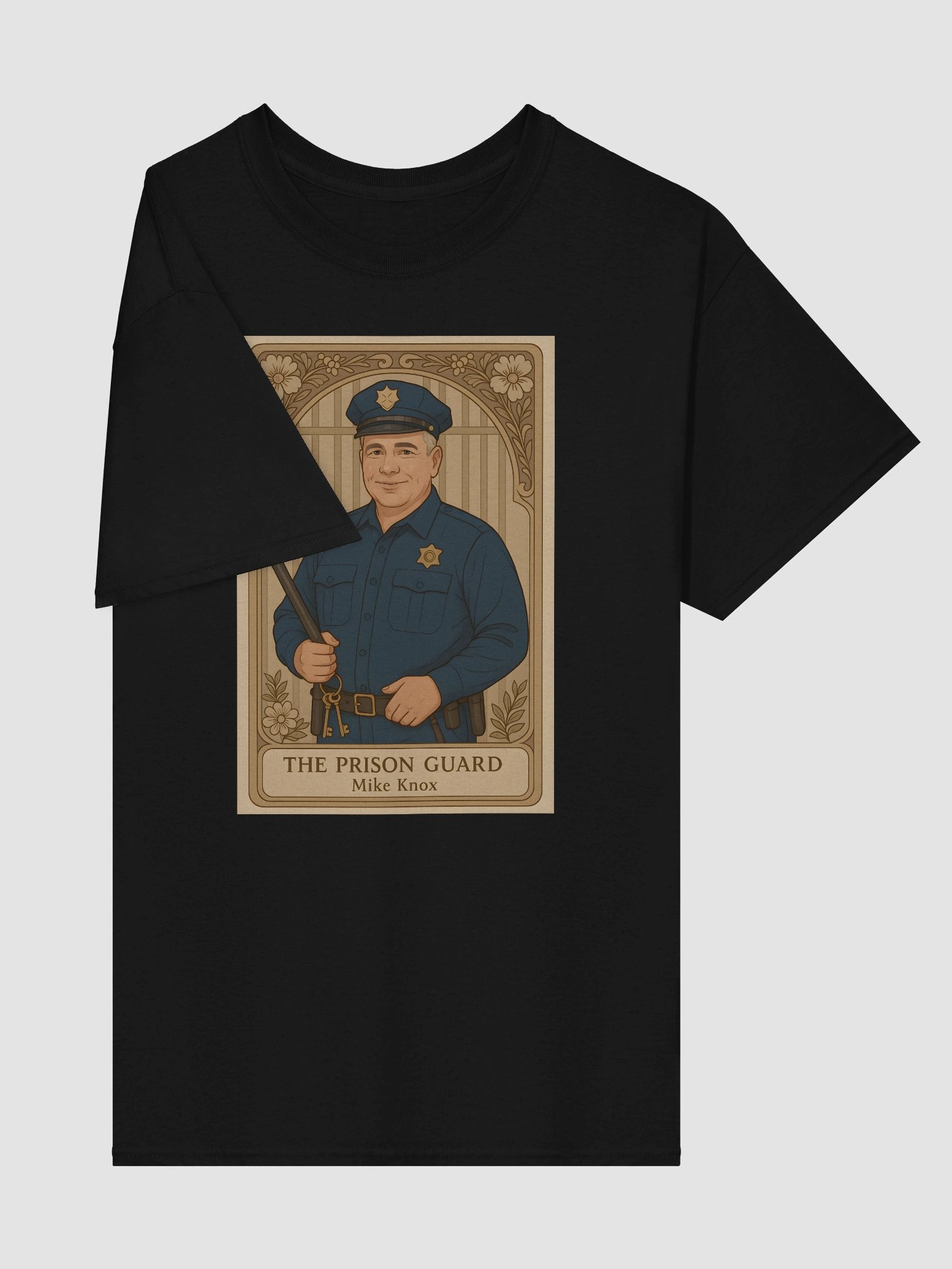 Tarot Card - Mike Knox- Lunch Therapy on the back - Unisex Ultra Cotton Tee product image (34)