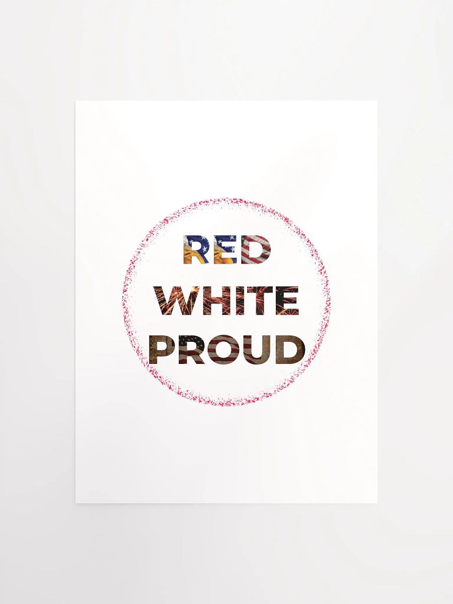 4th July RED WHITE PROUD product image (6)