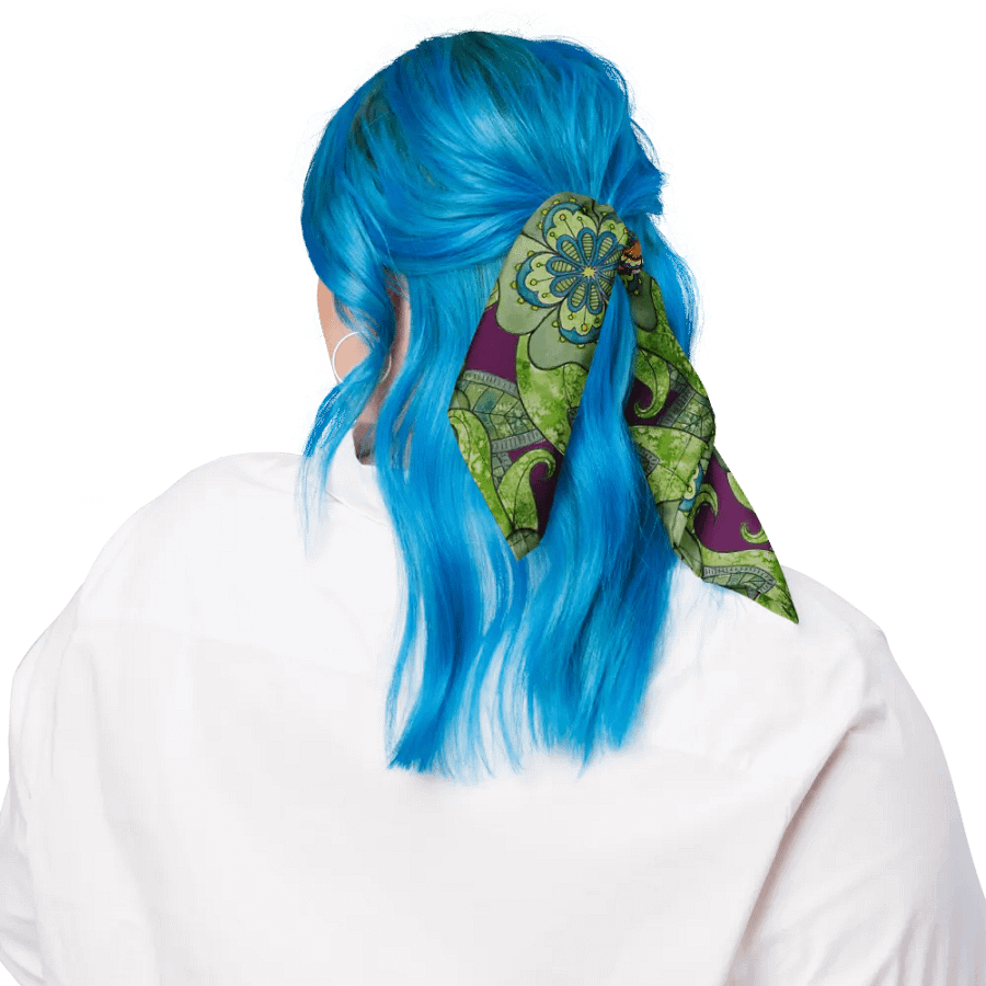 Crystal Garden All-Over Print Bandana product image (5)
