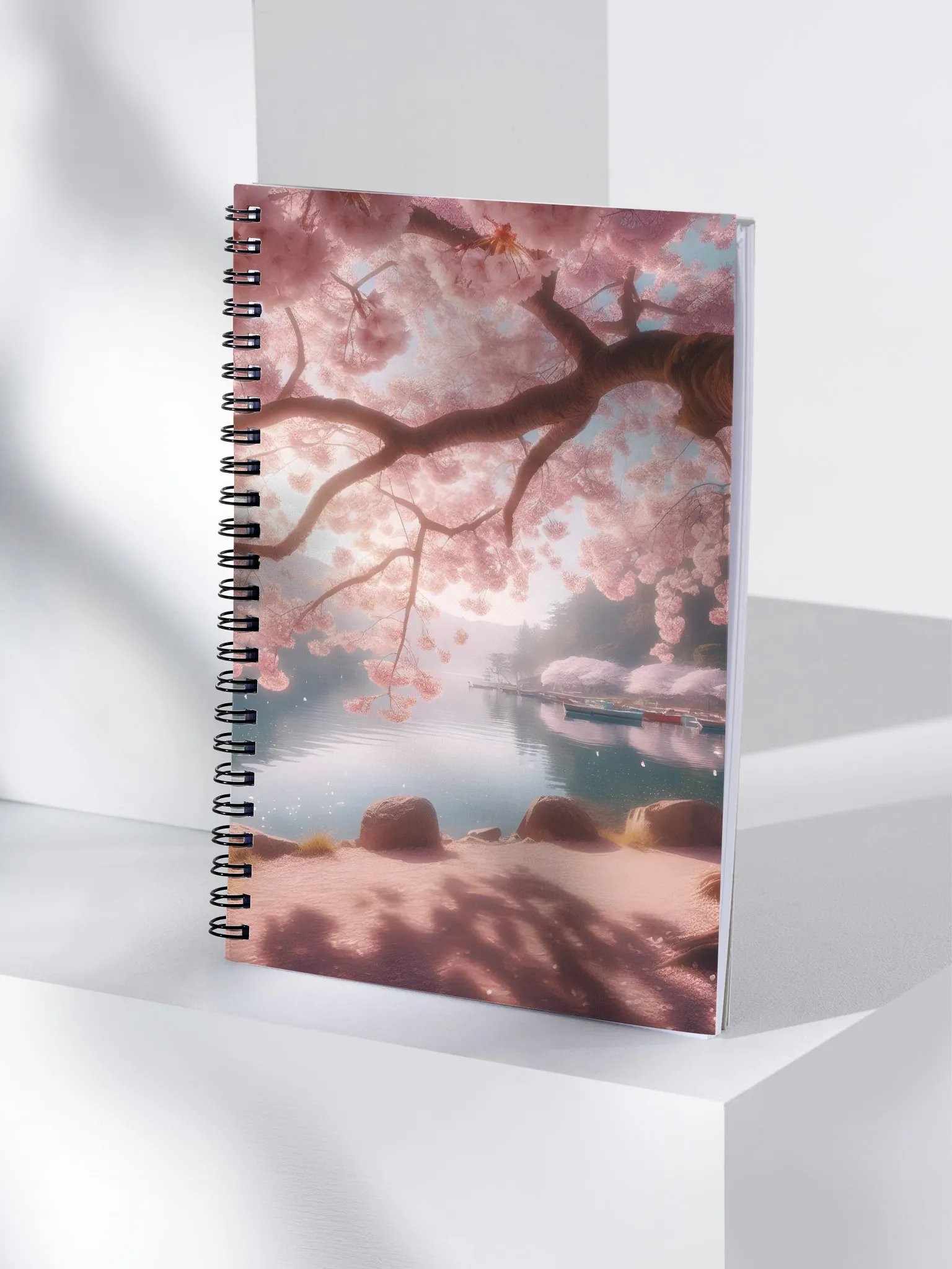 Lakeside Petals Spiral Doted Notebook product image (4)