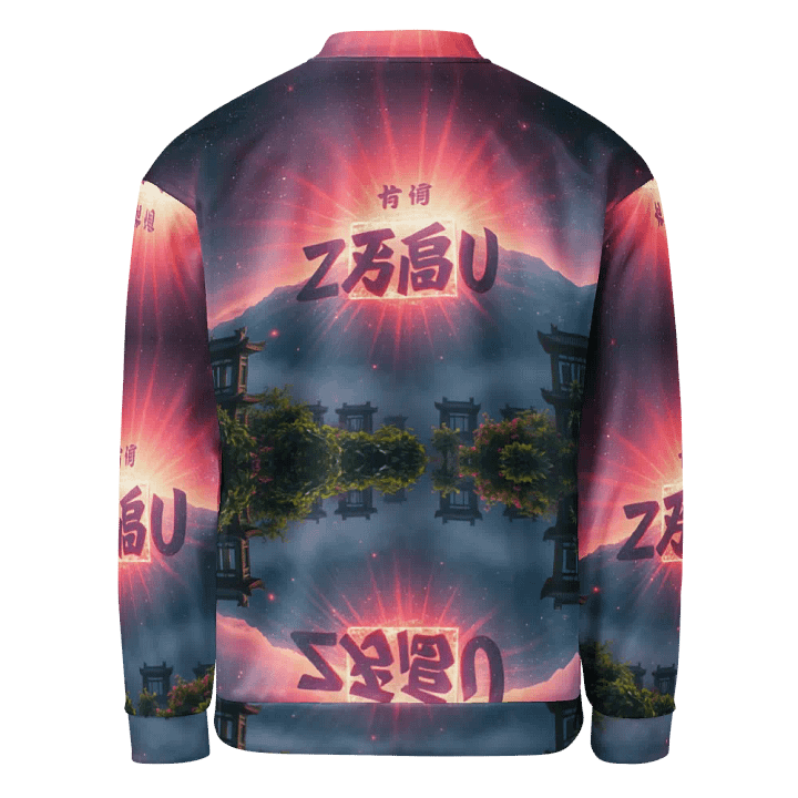 Symmetry in Serenity Bomber Jacket product image (2)