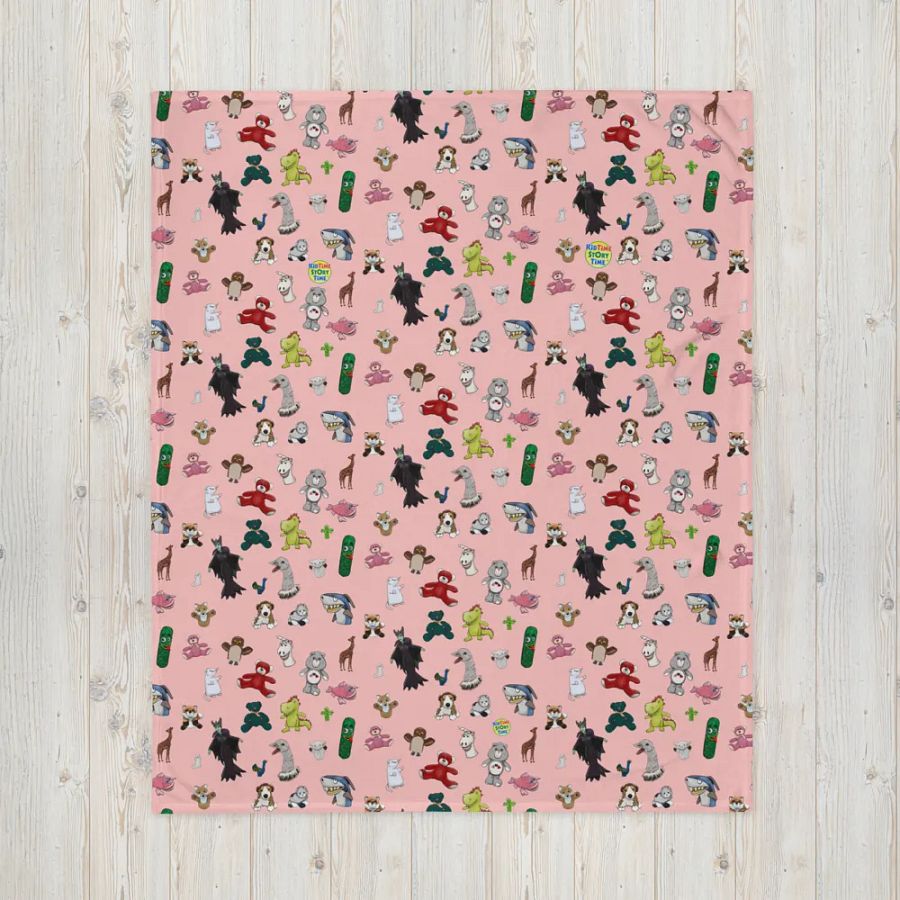 Pink KidTime StoryTime Family Blanket product image (4)
