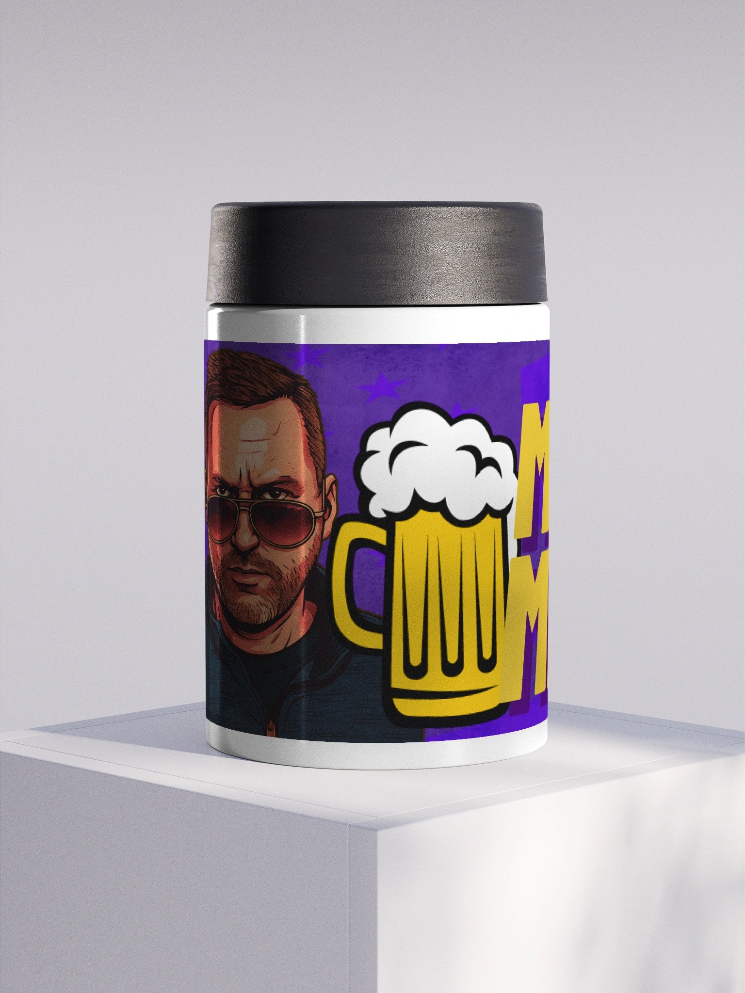 Big Mugs Stainless Steel Koozie product image (1)