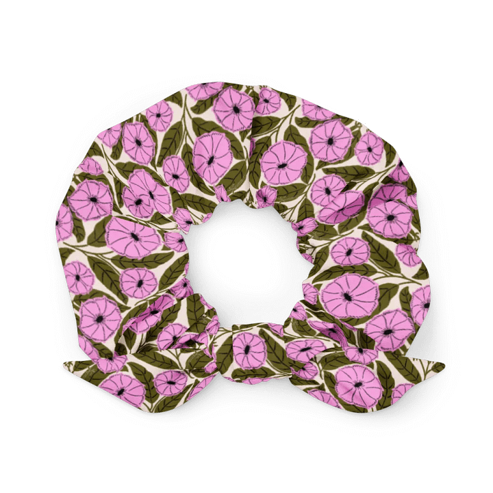 Dipladenia Dreams - Pink and Green - Scrunchie product image (1)