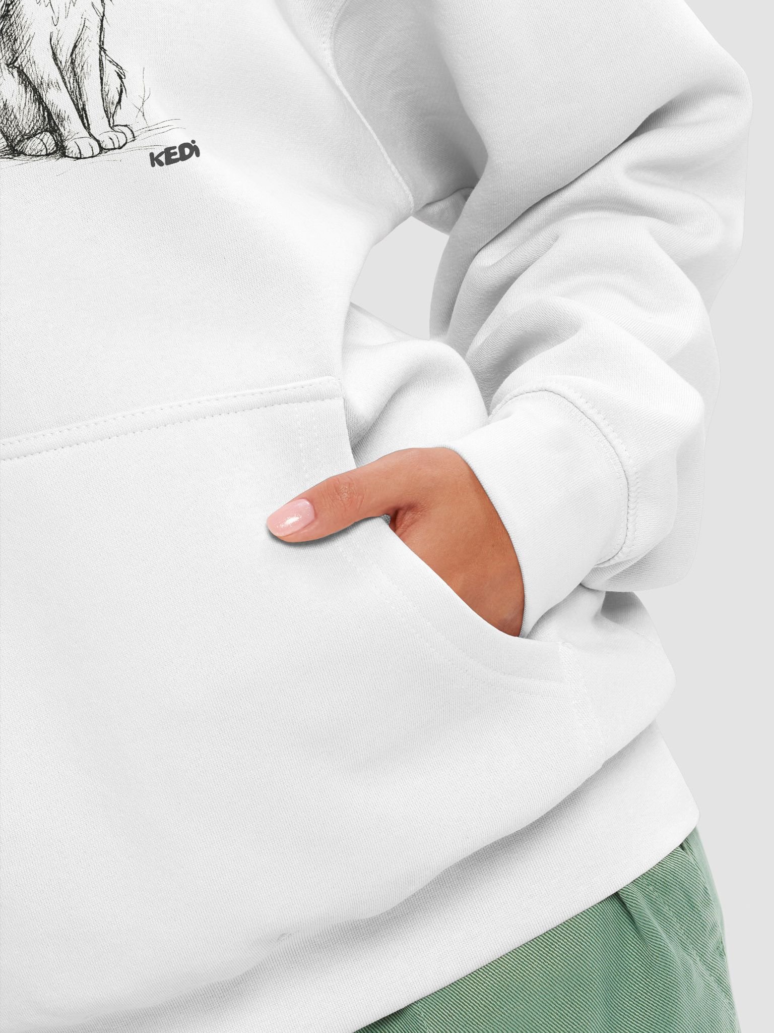 Whimsical Cat Duo Premium Hoodie product image (24)