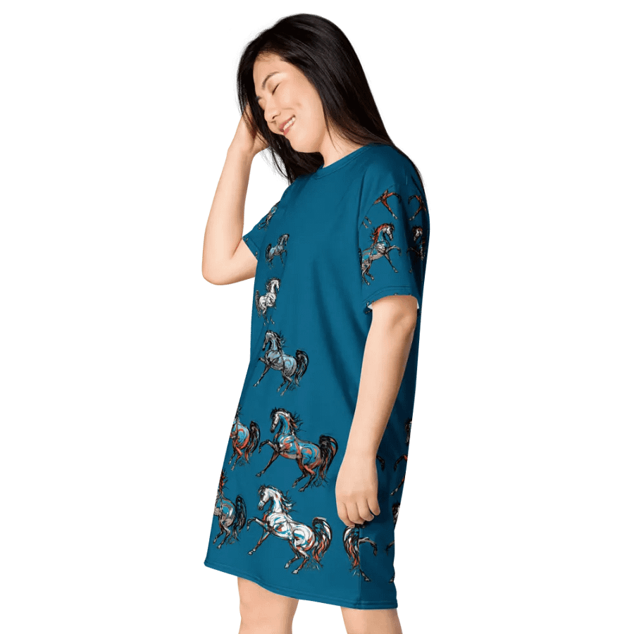 Prancing Arabian Tee Shirt Dress product image (4)
